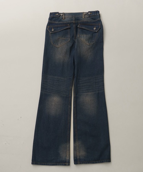 SEQUENZ(シークエンズ)の「【SEQUENZ/シークエンズ】URBAN BOOT CUT DENIM(デニムパンツ・メンズ・ブラック/インディゴブルー・S/M/L)」の17枚目の写真