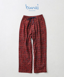 JOURNAL STANDARD relume | bunai / ブナイ 別注 アジュラク プリント イージーパンツ(その他パンツ)