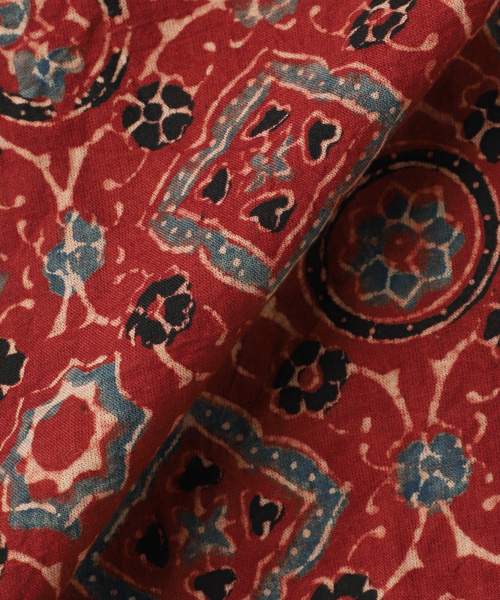 JOURNAL STANDARD relume(ジャーナルスタンダード レリューム)の「bunai / ブナイ 別注 アジュラク プリント イージーパンツ(その他パンツ・メンズ・アイボリー/ブラック/ネイビー/レッド・LARGE/MEDIUM)」の14枚目の写真