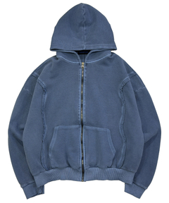 SEA PIGMENT ZIP UP SWEATSHIRT（パーカー）｜WIND AND SEA（ウィン