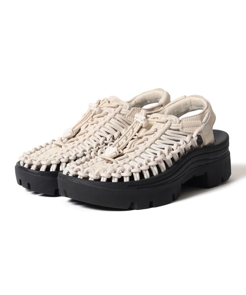 Demi-Luxe BEAMS（デミルクス ビームス）の「KEEN / UNEEK PLT サンダル（サンダル・レディース・ブラック/ホワイト系その他5・25/24/23）」の5枚目の写真