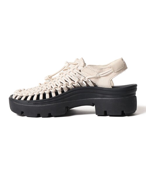 Demi-Luxe BEAMS（デミルクス ビームス）の「KEEN / UNEEK PLT サンダル（サンダル・レディース・ブラック/ホワイト系その他5・25/24/23）」の7枚目の写真