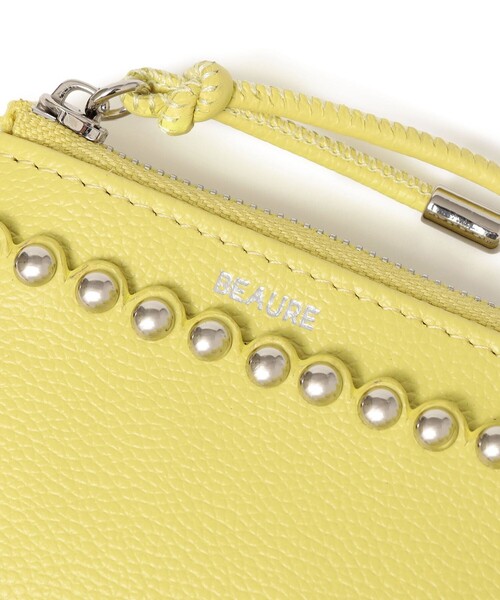 Beau're（ヴュレ）の「【WEB限定】BEAURE: ショルダー 付き フラグメント ケース（財布・レディース・ブラック/シルバー/クリーム/ブラウン/ベージュ・ONE SIZE）」の12枚目の写真