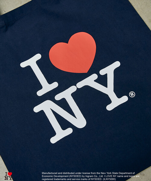 PUBLUX(パブリュクス)の「PUBLUX/パブリュクス I LOVE NY ロゴ プリント トートバッグ 限定展開(ショルダーバッグ・レディース・イエロー/グリーン/ピンク/ネイビー/オフホワイト・ONE SIZE)」の13枚目の写真