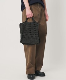 MacMahon Knitting Mills（マクマホン ニッティング ミルズ）の「＜MacMahon Knitting Mills＞ペーパー バスケット スモール（トートバッグ）」