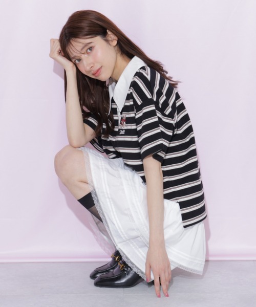 JILL by JILL STUART(ジルバイジルスチュアート)の「<BEARシリーズ>ラガートップス(Tシャツ/カットソー・レディース・ホワイト系その他/ブラック系その他/グリーン系その他・FREE)」の19枚目の写真
