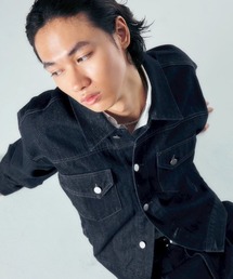 CS（シーエス）の「【CS】denim short jacket / 【シーエス】デニムショートジャケット（デニムジャケット）」