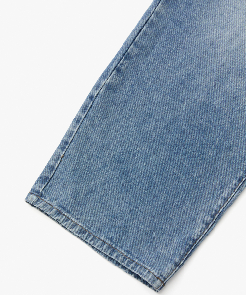 RAIMENT（レイメント）の「今シーズン サンドウォッシング ワイドデニムパンツ_中青（デニムパンツ・メンズ・その他・SMALL/MEDIUM/LARGE/X-LARGE）」の8枚目の写真