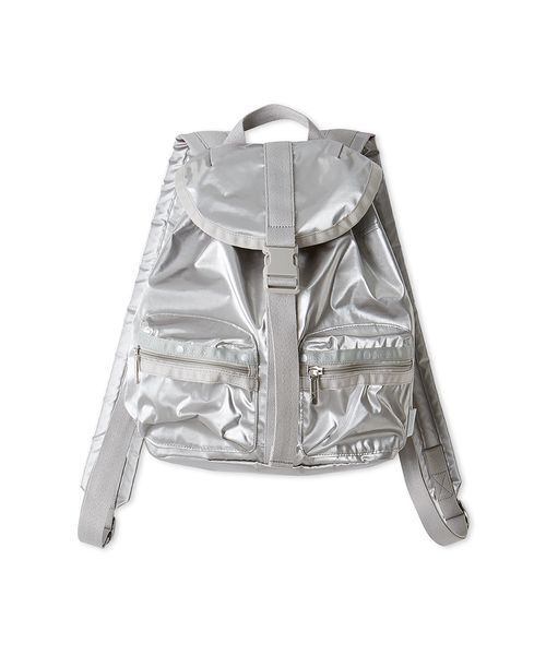 LeSportsac(レスポートサック)の「【SNIDEL×LeSportsac】SM VOYAGER MH(バックパック/リュック・レディース・イエロー/シルバー/ブラック・F)」の5枚目の写真
