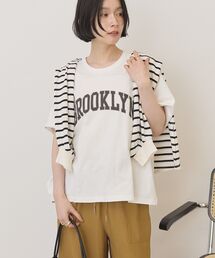 BROOKLYN ロゴTシャツ