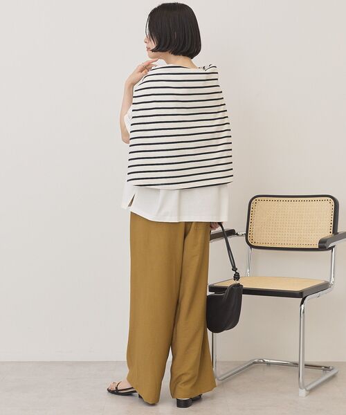 AMERICAN HOLIC（アメリカンホリック）の「BROOKLYN ロゴTシャツ（Tシャツ/カットソー・レディース・ブラウン/グレー系その他/ブラック/オフホワイト・M/L）」の22枚目の写真