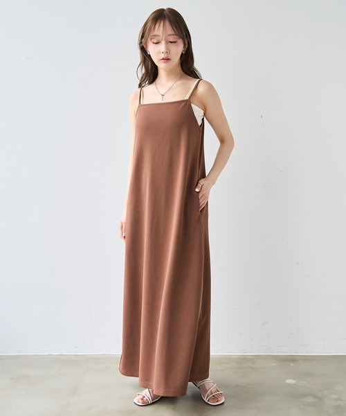 mil(ミル)の「マルチway カーデセット キャミワンピース / セットアップ キャミワンピース【587219】(ワンピース・レディース・ブラウン/ブラック/サンドベージュ・S/XS)」の22枚目の写真