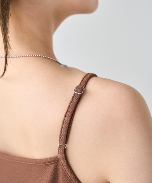 mil(ミル)の「マルチway カーデセット キャミワンピース / セットアップ キャミワンピース【587219】(ワンピース・レディース・ブラウン/ブラック/サンドベージュ・S/XS)」の14枚目の写真