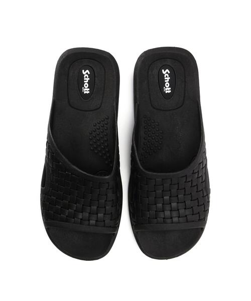 schott（ショット）の「Schott × OKABASHI/ショット × オカバシ/Trino/トリノ サンダル（サンダル・メンズ・ブラック・10/9）」の4枚目の写真