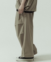 SLICK | 【ZOZO限定】SLICK/スリック/Cool Dots Knee Tuck Over Pants / クールドッツニータックオーバーパンツ(その他パンツ)