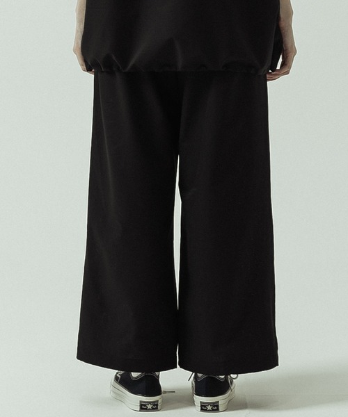 SLICK(スリック)の「【ZOZO限定】SLICK/スリック/Cool Dots Knee Tuck Over Pants / クールドッツニータックオーバーパンツ(その他パンツ・メンズ・ベージュ/ブラック/チャコールグレー・1/2/3)」の9枚目の写真