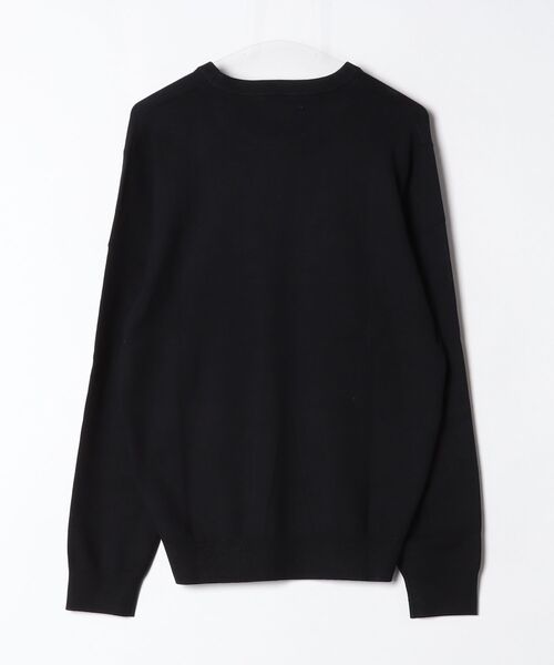 Guess(ゲス)の「MASON Logo Sweater セーター(ニット/セーター・メンズ・ブラック・SMALL/MEDIUM/LARGE/X-LARGE)」の8枚目の写真