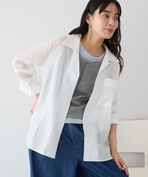 CRAFT STANDARD BOUTIQUE（クラフトスタンダードブティック）の「2点セット/レイヤードタンクトップ（タンクトップ・レディース・ブラック/杢グレー/ブラウン・FREE）」の9枚目の写真