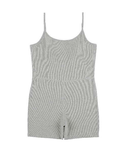 ALEXIA STAM(アリシアスタン)の「Rib Cami Romper /パッドinキャミロンパース(サロペット/オーバーオール・レディース・グレー/ブラック/オートミール・S/L/M)」の21枚目の写真