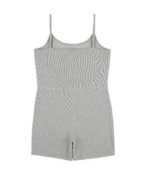 ALEXIA STAM(アリシアスタン)の「Rib Cami Romper /パッドinキャミロンパース(サロペット/オーバーオール・レディース・グレー/ブラック/オートミール・S/L/M)」の22枚目の写真