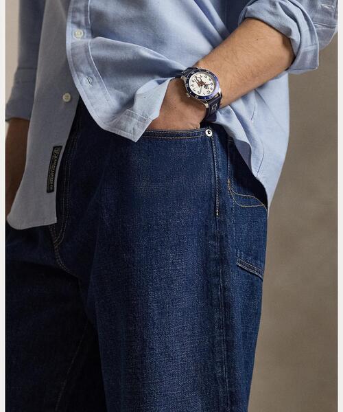 POLO RALPH LAUREN(ポロ ラルフ ローレン)の「Rivington リラックス 10インチ デニム ショートパンツ(デニムパンツ・メンズ・ブルー・30/32/34/36)」の5枚目の写真