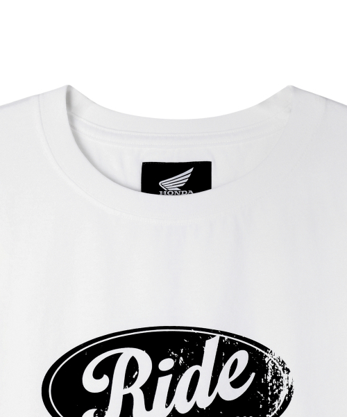 PHYPS MOTORCYCLE(フィップスモーターサイクル)の「Womens Vintage Ride Washed Crop Tee White(Tシャツ/カットソー・レディース・その他・SMALL/MEDIUM)」の3枚目の写真