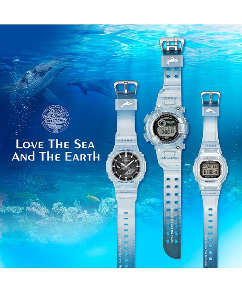 G-SHOCK（ジーショック）の「G-SHOCK/ジーショック 腕時計 MASTER OF G-SEA "FROGMAN イルクジ ICERC Japan コラボレーションモデル 2026" GW-8202K-2JR（デジタル腕時計・メンズ・クリアブルー・FREE）」の8枚目の写真