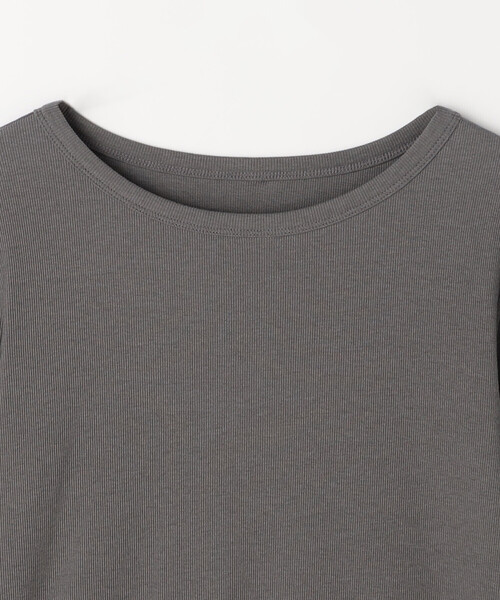 COMME CA Wardrobe(コムサワードローブ)の「〔 +サイズ 〕綿キュプラベアテレコ プルオーバー(Tシャツ/カットソー・レディース・ブラック/グレー・15号)」の20枚目の写真