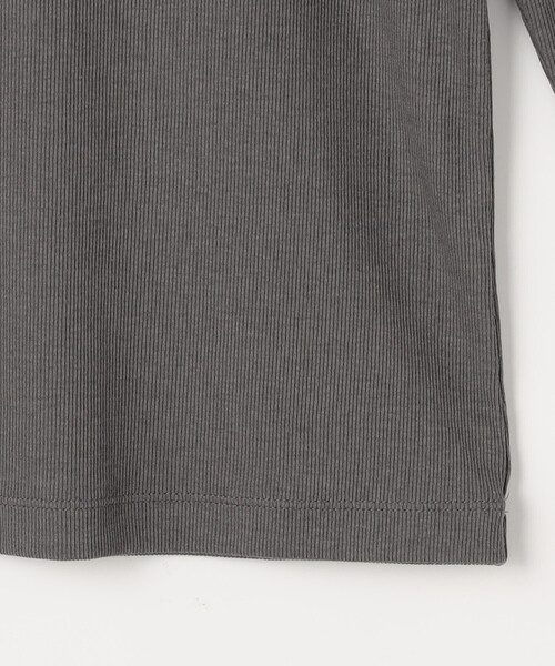 COMME CA Wardrobe(コムサワードローブ)の「〔 +サイズ 〕綿キュプラベアテレコ プルオーバー(Tシャツ/カットソー・レディース・ブラック/グレー・15号)」の22枚目の写真