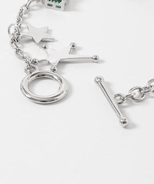 URBAN RESEARCH Sonny Label(アーバンリサーチサニーレーベル)の「カラービジュー×スターブレスレット(ブレスレット・レディース・シルバー/ゴールド・ONE)」の7枚目の写真
