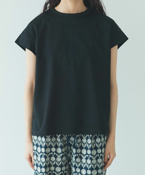 yuni(ユニ )の「ハイパワーポンチfrench sleeves pullover(Tシャツ/カットソー・レディース・ホワイト/ブラック・FREE)」の11枚目の写真