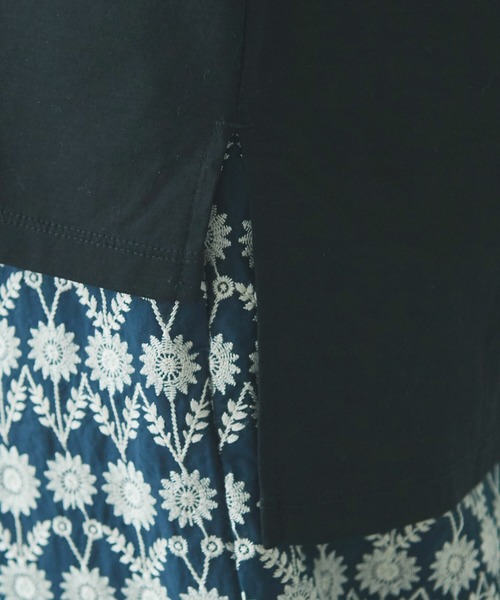 yuni(ユニ )の「ハイパワーポンチfrench sleeves pullover(Tシャツ/カットソー・レディース・ホワイト/ブラック・FREE)」の16枚目の写真