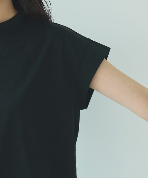 yuni(ユニ )の「ハイパワーポンチfrench sleeves pullover(Tシャツ/カットソー・レディース・ホワイト/ブラック・FREE)」の15枚目の写真