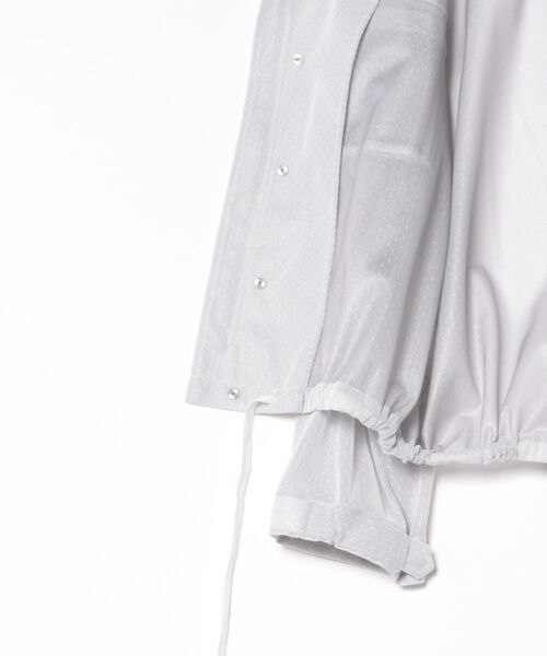 Scrap Book（スクラップブック）の「【WYTE】Sheer-Layered 3L M-65 Field JK（その他アウター・レディース・ホワイト/ブラック・38）」の4枚目の写真