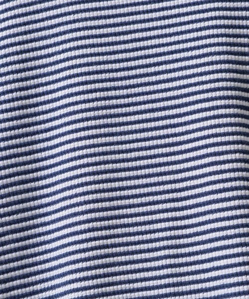 niko and...(ニコアンド)の「USAコットンワッフルクルーTシャツ(Tシャツ/カットソー・メンズ・ブルー/チャコール/ブラック/オフホワイト・MEDIUM/LARGE)」の7枚目の写真