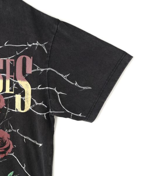 giant Vintage(ジャイアントヴィンテージ)の「Giant Vintage/ジャイアント ヴィンテージ/GUNS N ROSES SKULL ROSES(Tシャツ/カットソー・メンズ・ブラック・L/M/S)」の4枚目の写真