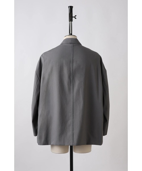 SHINYAKOZUKA(シンヤコヅカ)の「ordinary office his jk(テーラードジャケット・メンズ・グレー/ブラック・SMALL/LARGE/MEDIUM)」の6枚目の写真