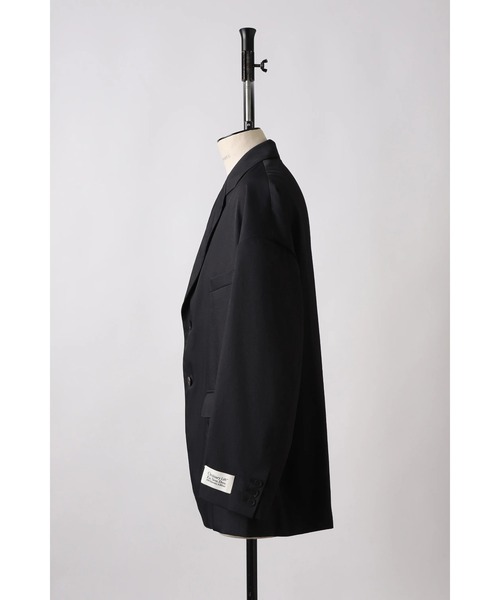 SHINYAKOZUKA(シンヤコヅカ)の「ordinary office his jk(テーラードジャケット・メンズ・グレー/ブラック・SMALL/LARGE/MEDIUM)」の4枚目の写真