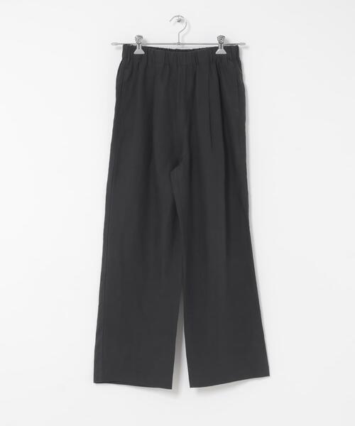 URBAN RESEARCH DOORS（アーバンリサーチドアーズ）の「リネン混イージーパンツ（その他パンツ・レディース・ベージュ系その他/イエロー系その他/ブルー/ブラック・FREE）」の2枚目の写真