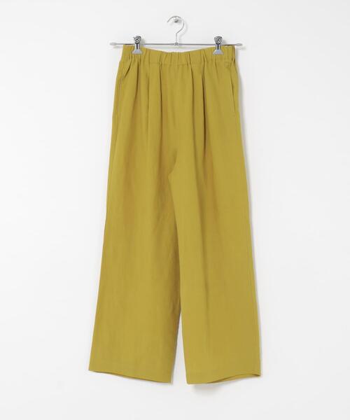 URBAN RESEARCH DOORS（アーバンリサーチドアーズ）の「リネン混イージーパンツ（その他パンツ・レディース・ベージュ系その他/イエロー系その他/ブルー/ブラック・FREE）」の22枚目の写真