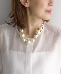 VERMEIL par iena | FRANCINE BRAMLI フランシーヌ ブラムリ パールネックレス(ネックレス)