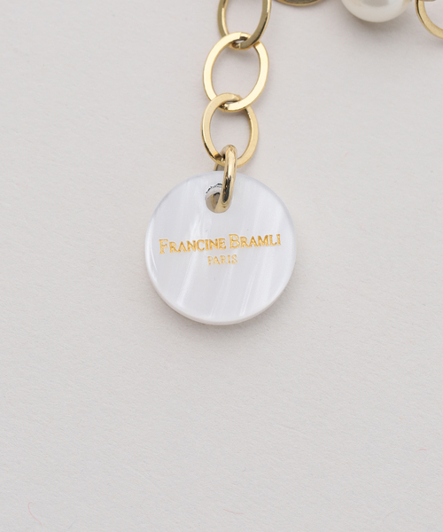 VERMEIL par iena(ヴェルメイユパーイエナ)の「FRANCINE BRAMLI フランシーヌ ブラムリ パールネックレス(ネックレス・レディース・アイボリー・FREE)」の8枚目の写真