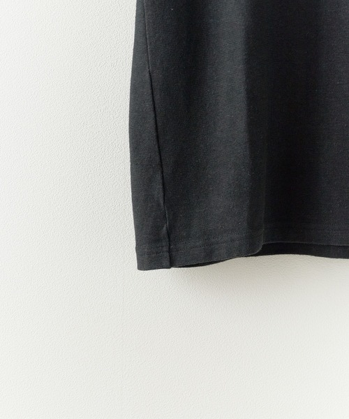 PHATEE（ファッティー）の「Phatee/ファッティー HEMP TEE HEAVY WEIGHT ヘビーウェイト オーガニックコットン オーバーサイズ ビッグシルエット 半袖 クルーネック Tシャツ 無地 メンズ レディース 2026年 夏 夏服（Tシャツ/カットソー・メンズ・ホワイト/ブラック/グリーン・M/L/XL/S）」の6枚目の写真