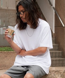 PHATEE（ファッティー）の「Phatee/ファッティー HEMP TEE HEAVY WEIGHT ヘビーウェイト オーガニックコットン オーバーサイズ ビッグシルエット 半袖 クルーネック Tシャツ 無地 メンズ レディース 2026年 夏 夏服（Tシャツ/カットソー）」
