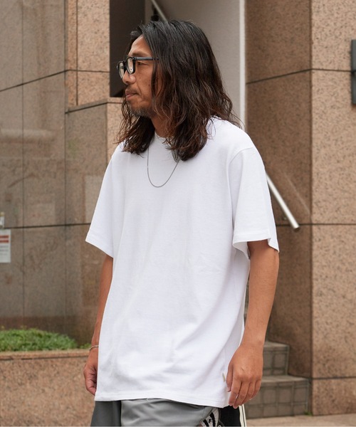 PHATEE（ファッティー）の「Phatee/ファッティー HEMP TEE HEAVY WEIGHT ヘビーウェイト オーガニックコットン オーバーサイズ ビッグシルエット 半袖 クルーネック Tシャツ 無地 メンズ レディース 2026年 夏 夏服（Tシャツ/カットソー・メンズ・ホワイト/ブラック/グリーン・M/L/XL/S）」の20枚目の写真