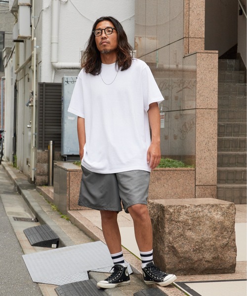 PHATEE（ファッティー）の「Phatee/ファッティー HEMP TEE HEAVY WEIGHT ヘビーウェイト オーガニックコットン オーバーサイズ ビッグシルエット 半袖 クルーネック Tシャツ 無地 メンズ レディース 2026年 夏 夏服（Tシャツ/カットソー・メンズ・ホワイト/ブラック/グリーン・M/L/XL/S）」の21枚目の写真