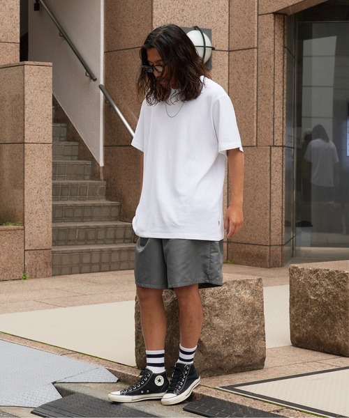 PHATEE（ファッティー）の「Phatee/ファッティー HEMP TEE HEAVY WEIGHT ヘビーウェイト オーガニックコットン オーバーサイズ ビッグシルエット 半袖 クルーネック Tシャツ 無地 メンズ レディース 2026年 夏 夏服（Tシャツ/カットソー・メンズ・ホワイト/ブラック/グリーン・M/L/XL/S）」の22枚目の写真