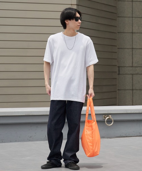 PHATEE（ファッティー）の「Phatee/ファッティー HEMP TEE HEAVY WEIGHT ヘビーウェイト オーガニックコットン オーバーサイズ ビッグシルエット 半袖 クルーネック Tシャツ 無地 メンズ レディース 2026年 夏 夏服（Tシャツ/カットソー・メンズ・ホワイト/ブラック/グリーン・M/L/XL/S）」の15枚目の写真