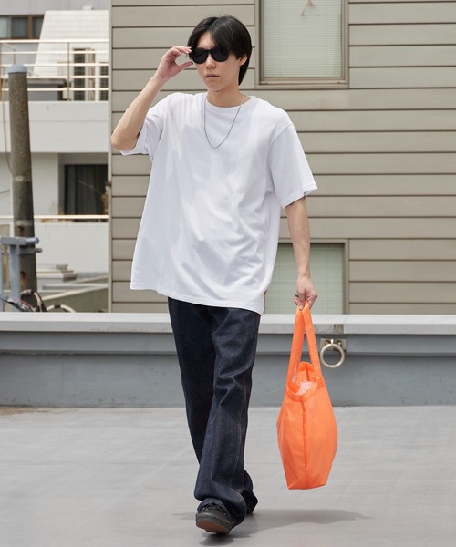 PHATEE（ファッティー）の「Phatee/ファッティー HEMP TEE HEAVY WEIGHT ヘビーウェイト オーガニックコットン オーバーサイズ ビッグシルエット 半袖 クルーネック Tシャツ 無地 メンズ レディース 2026年 夏 夏服（Tシャツ/カットソー・メンズ・ホワイト/ブラック/グリーン・M/L/XL/S）」の10枚目の写真