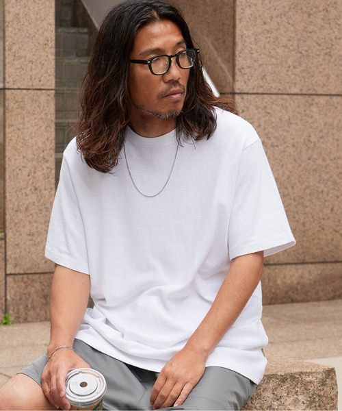 PHATEE（ファッティー）の「Phatee/ファッティー HEMP TEE HEAVY WEIGHT ヘビーウェイト オーガニックコットン オーバーサイズ ビッグシルエット 半袖 クルーネック Tシャツ 無地 メンズ レディース 2026年 夏 夏服（Tシャツ/カットソー・メンズ・ホワイト/ブラック/グリーン・M/L/XL/S）」の18枚目の写真